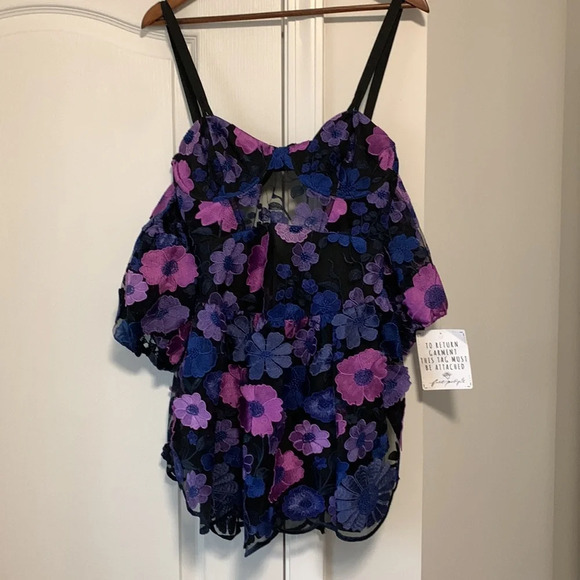 NWT For Love and Lemons Prato mini dress - Picture 2 of 13